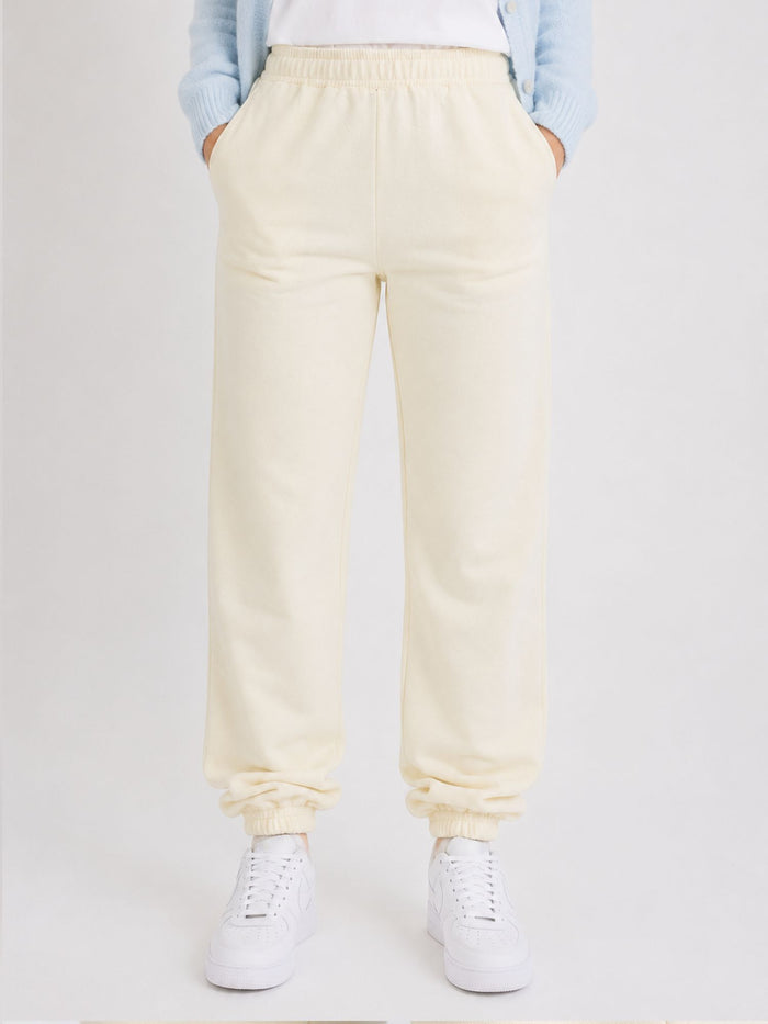 BOGILVY - STELLA, Straight Fit, Sweatpants, Mid Rise, VANILLE ICE
