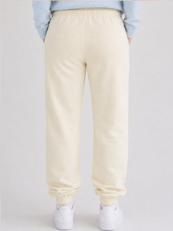 BOGILVY - STELLA, Straight Fit, Sweatpants, Mid Rise, VANILLE ICE