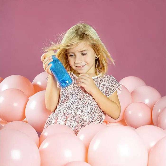 Bouteille sensorielle liquide Bleu Petit Boum, à partir de 3 mois