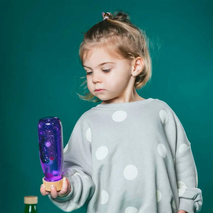 petit boum bouteille sensorielle violet