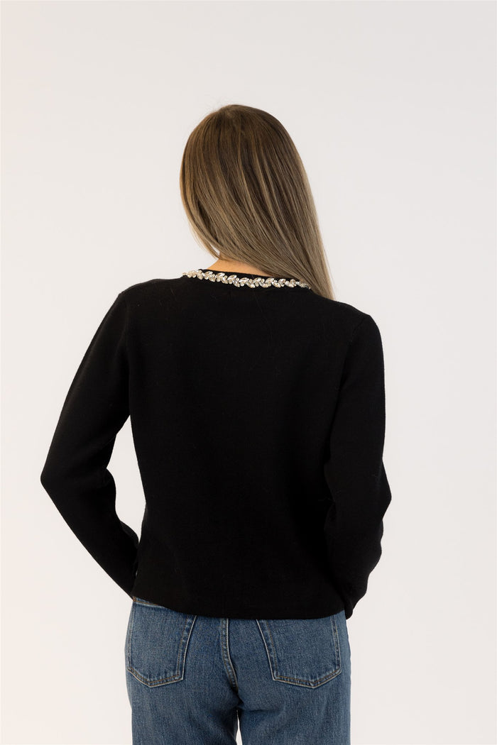 Bowie Crewneck Cardigan