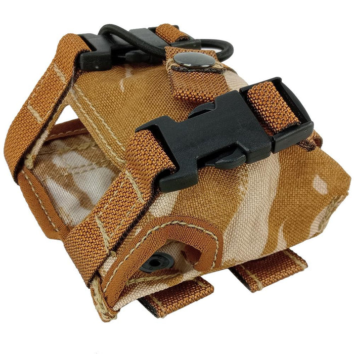 British Desert DPM Radio Pouch - British Army Surplus - Accessory Pouches