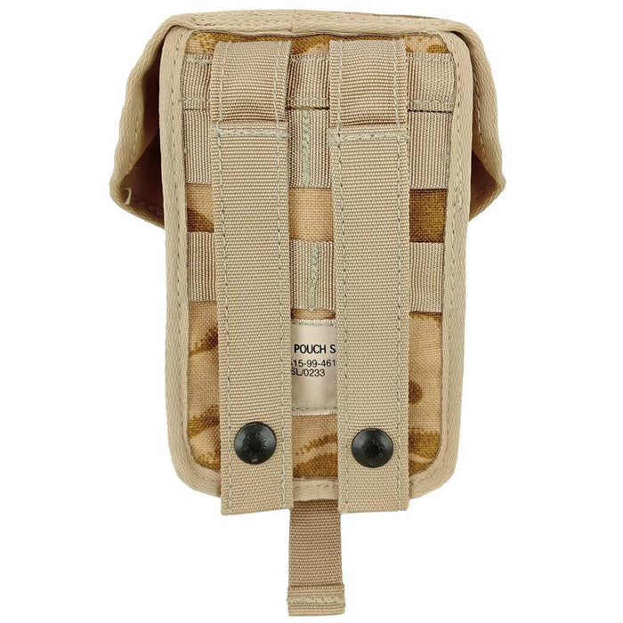 British Desert DPM Small Utility MOLLE Pouch - British Army Surplus - Utility Pouches