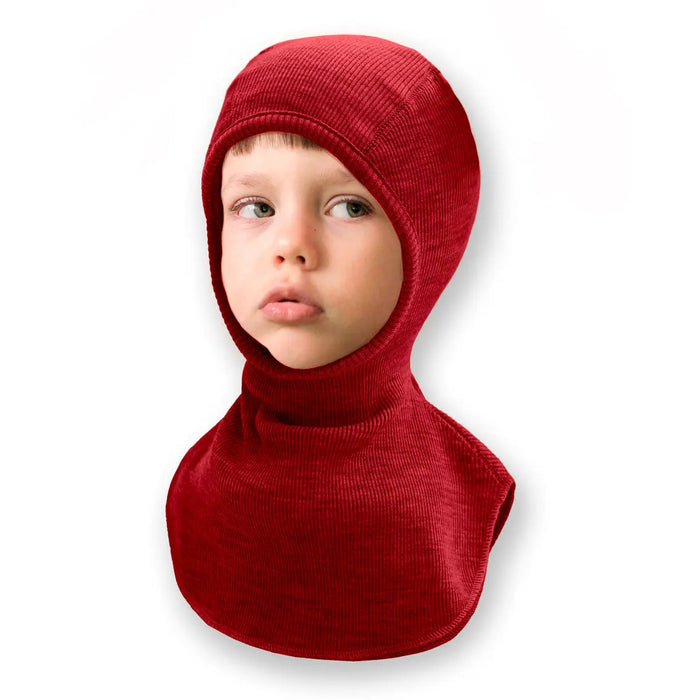 Cagoule en laine mérinos Manymonths - Lilinappy