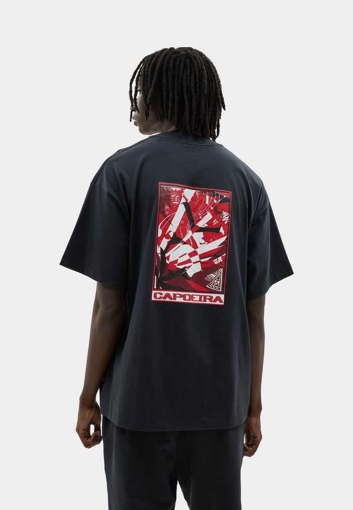 Capoeira Graphic T-Shirt Black