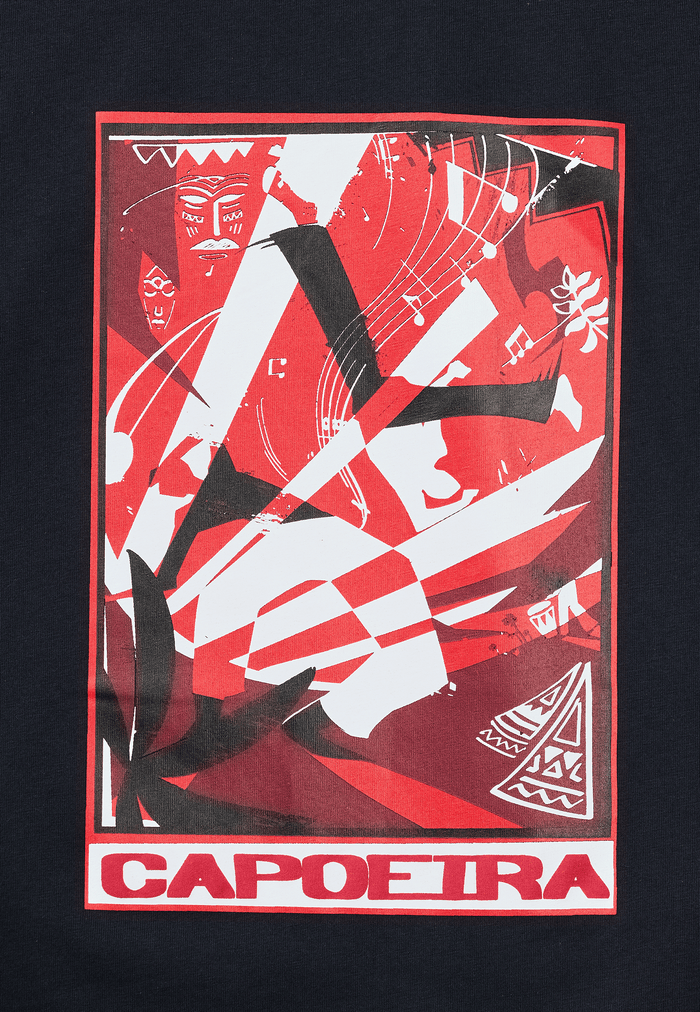Capoeira Graphic T-Shirt Black