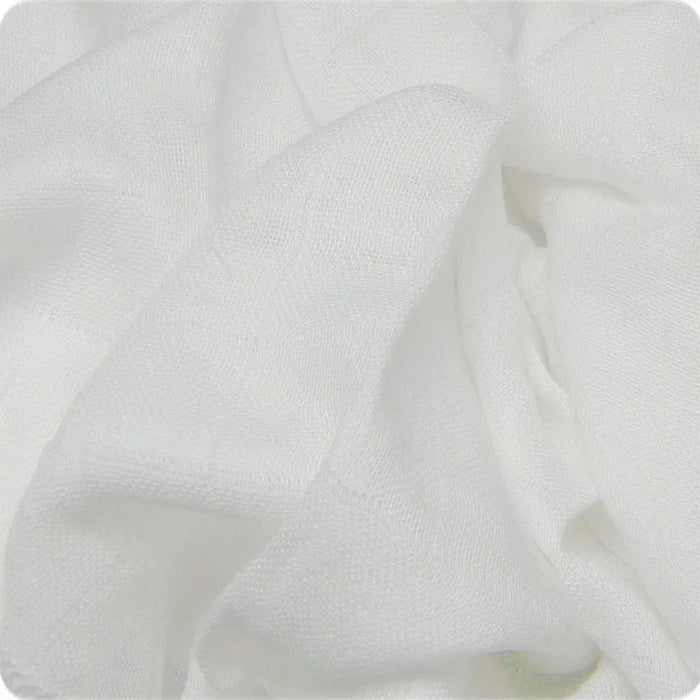 Carrés en mousseline de bambou XKKO - naturel