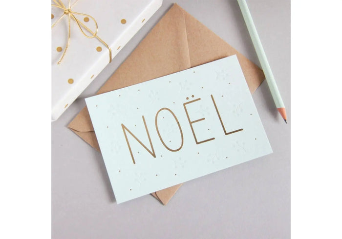 Carte Noël or Zü