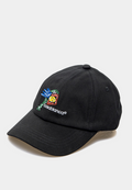 Casablanca Croquis De Tennis Embroidered Cap Black