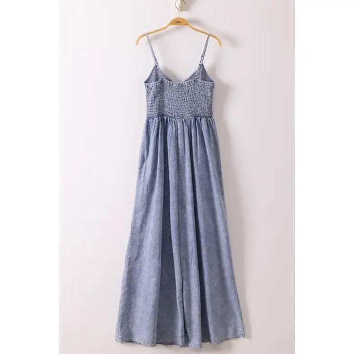 Chambray Jumpsuit