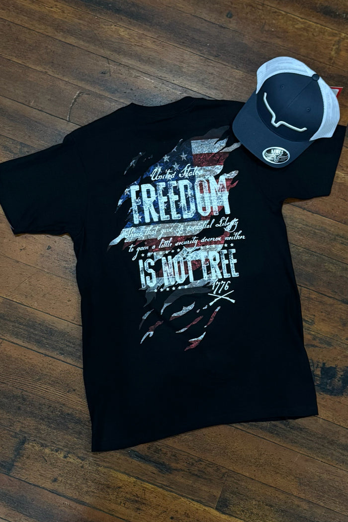 'Freedom Is Not Free' Tee by Howitzer-Men's Graphic Tee-Howitzer-Gallop 'n Glitz- Women's Western Wear Boutique, Located in Grants Pass, Oregon