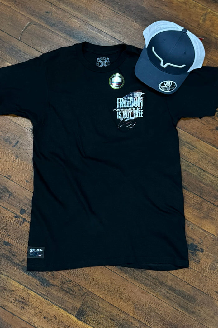 'Freedom Is Not Free' Tee by Howitzer-Men's Graphic Tee-Howitzer-Gallop 'n Glitz- Women's Western Wear Boutique, Located in Grants Pass, Oregon