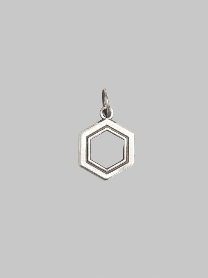 Kobashi Studio "Kikkou-Aki" Hexagon Charm Large Silver 925