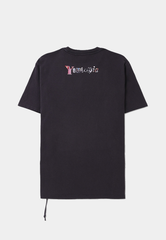 Ksubi Knitted Kulture Kash Ss Tee - Faded Black Black