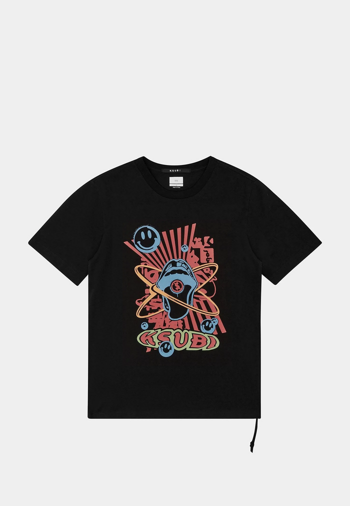 Ksubi Red Pill Biggie Ss Tee Jet Black