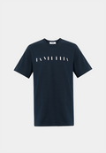 Black MSGM Lavedetta T-shirt, luxury fashion online shopping.