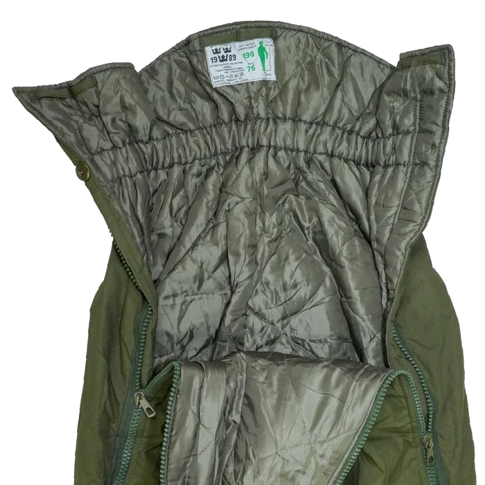 Swedish M90 Cold Weather Trousers - Medium - Swedish Army Surplus - Winter Trousers