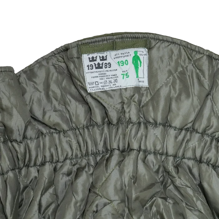 Swedish M90 Cold Weather Trousers - Medium - Swedish Army Surplus - Winter Trousers