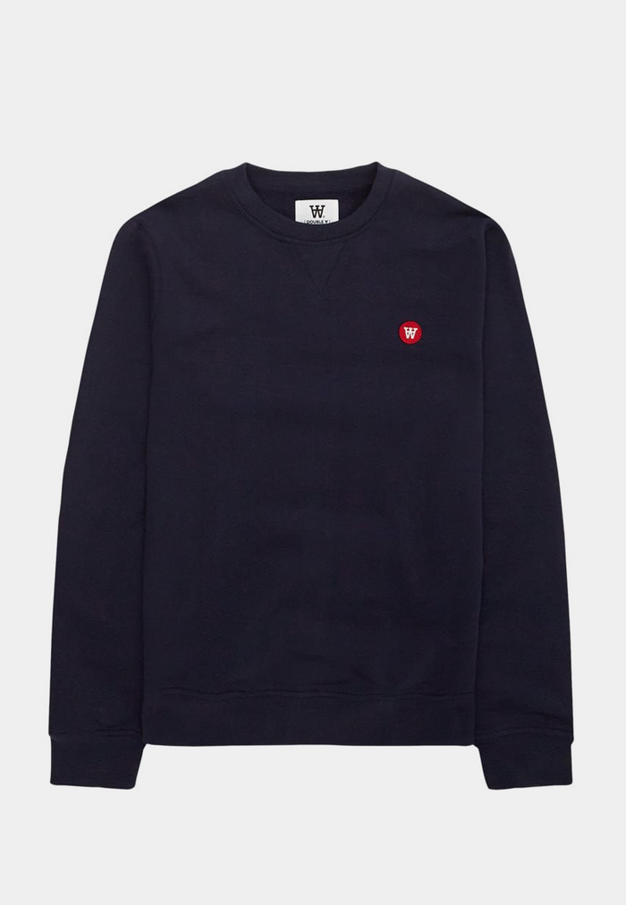Wood Wood Tye Sweatshirt Navy